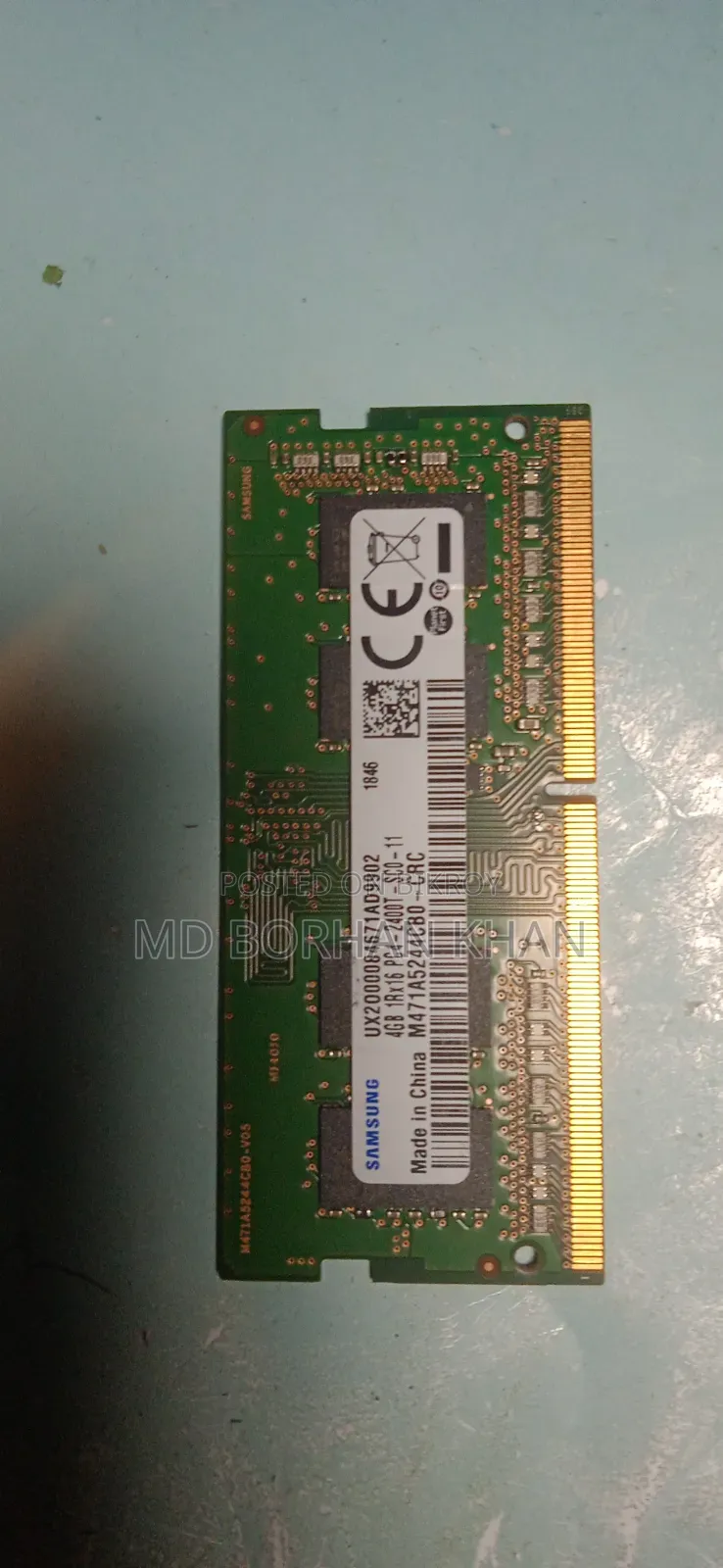 Samsung 4GB 2400MHz DDR4 Laptop RAM