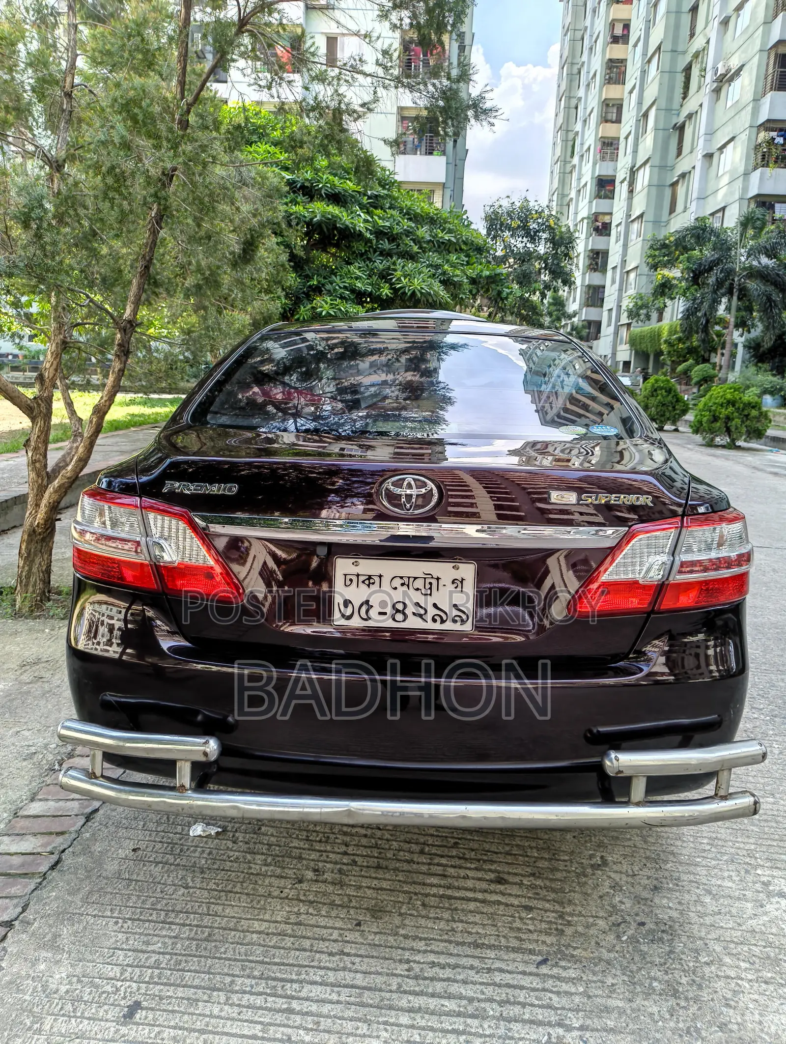 Toyota Premio 1.5 Front Wheel Drive 2010 Maroon