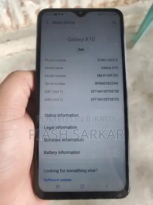 Samsung A10 32 GB Blue