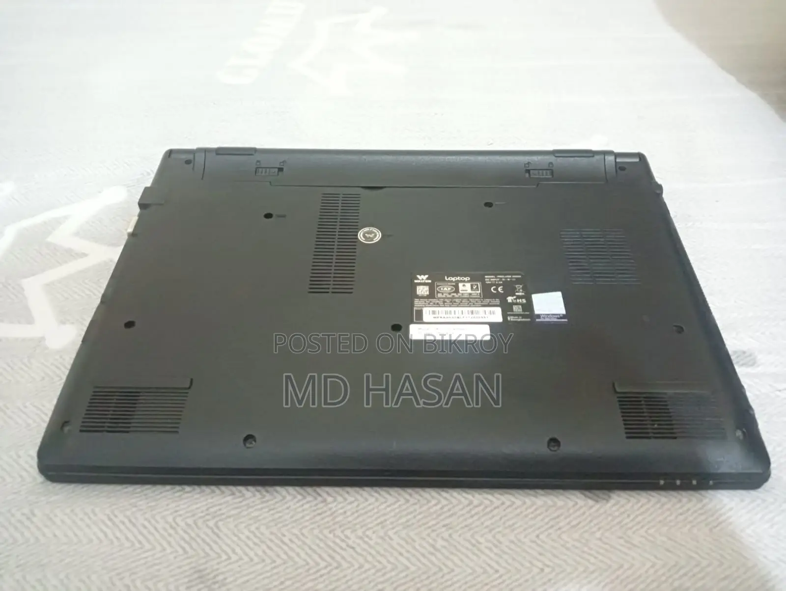 Laptop 4GB Intel Pentium SSD 256GB