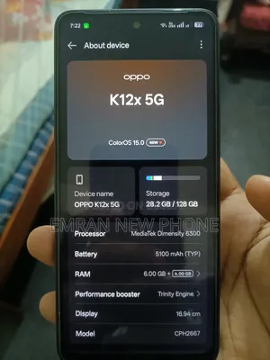 Oppo K13X 5G 128 GB Black