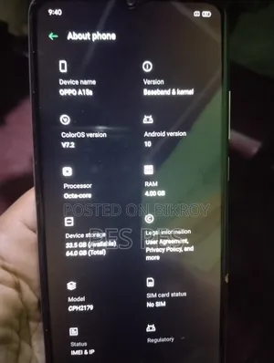 Oppo A15s 64 GB White