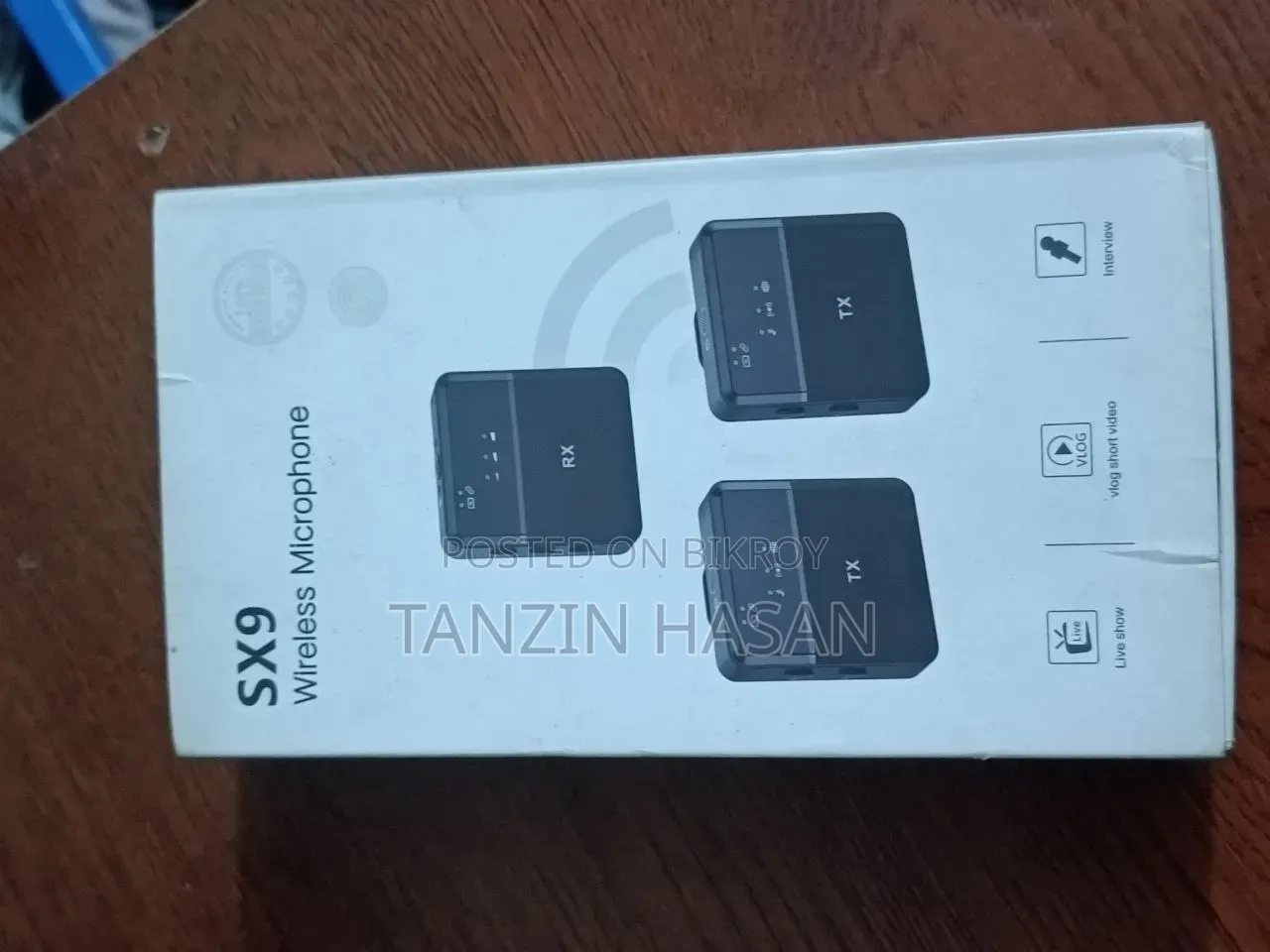ওয়্যারলেস মাইক্রোফোন এসএক্স৯