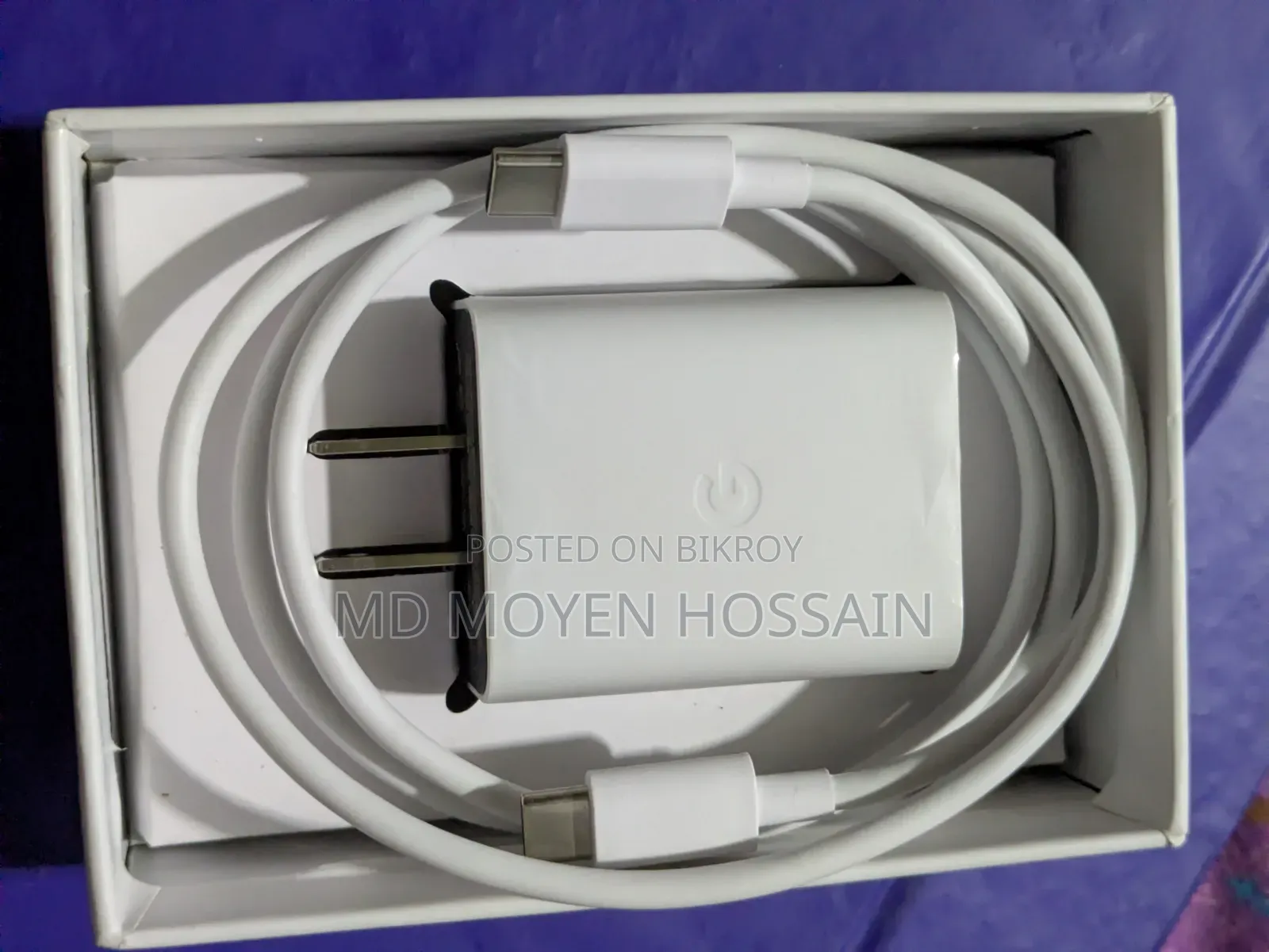 Google 30W Charger With Type C to Type C Cable