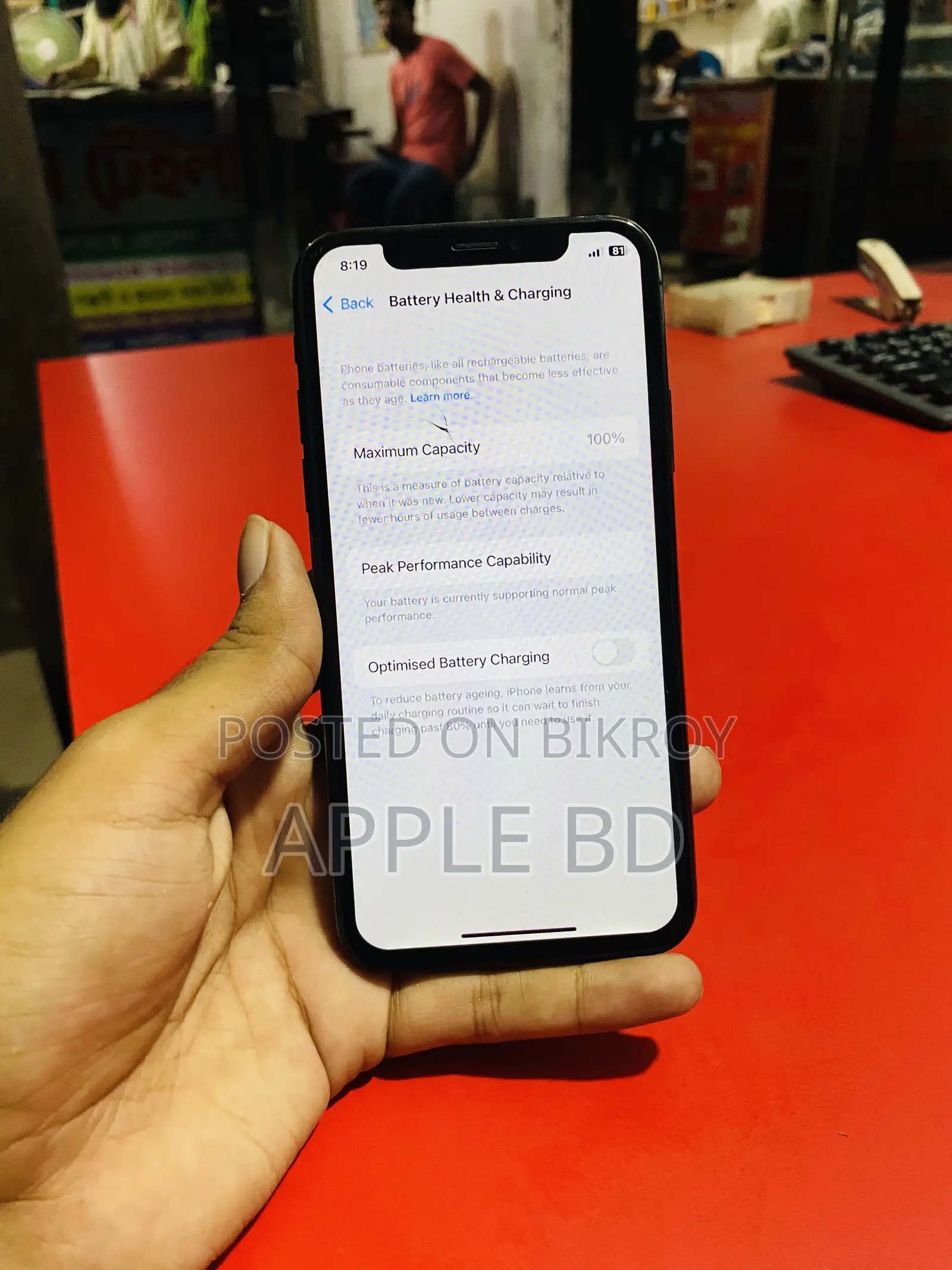Apple iPhone X 256 GB Black