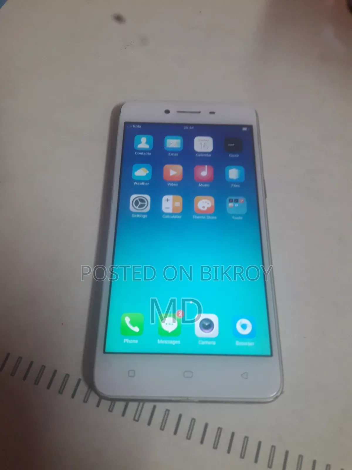 অপো এ৩৭ ১৬ জিবি রূপালী