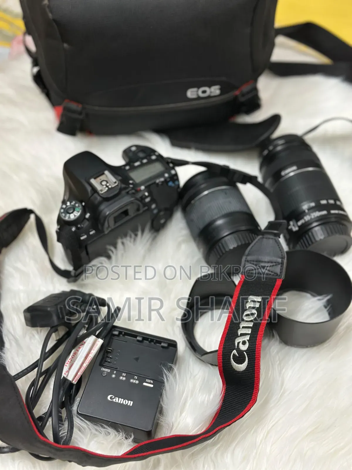 Canon EOS 70D 18-55 + 55-250