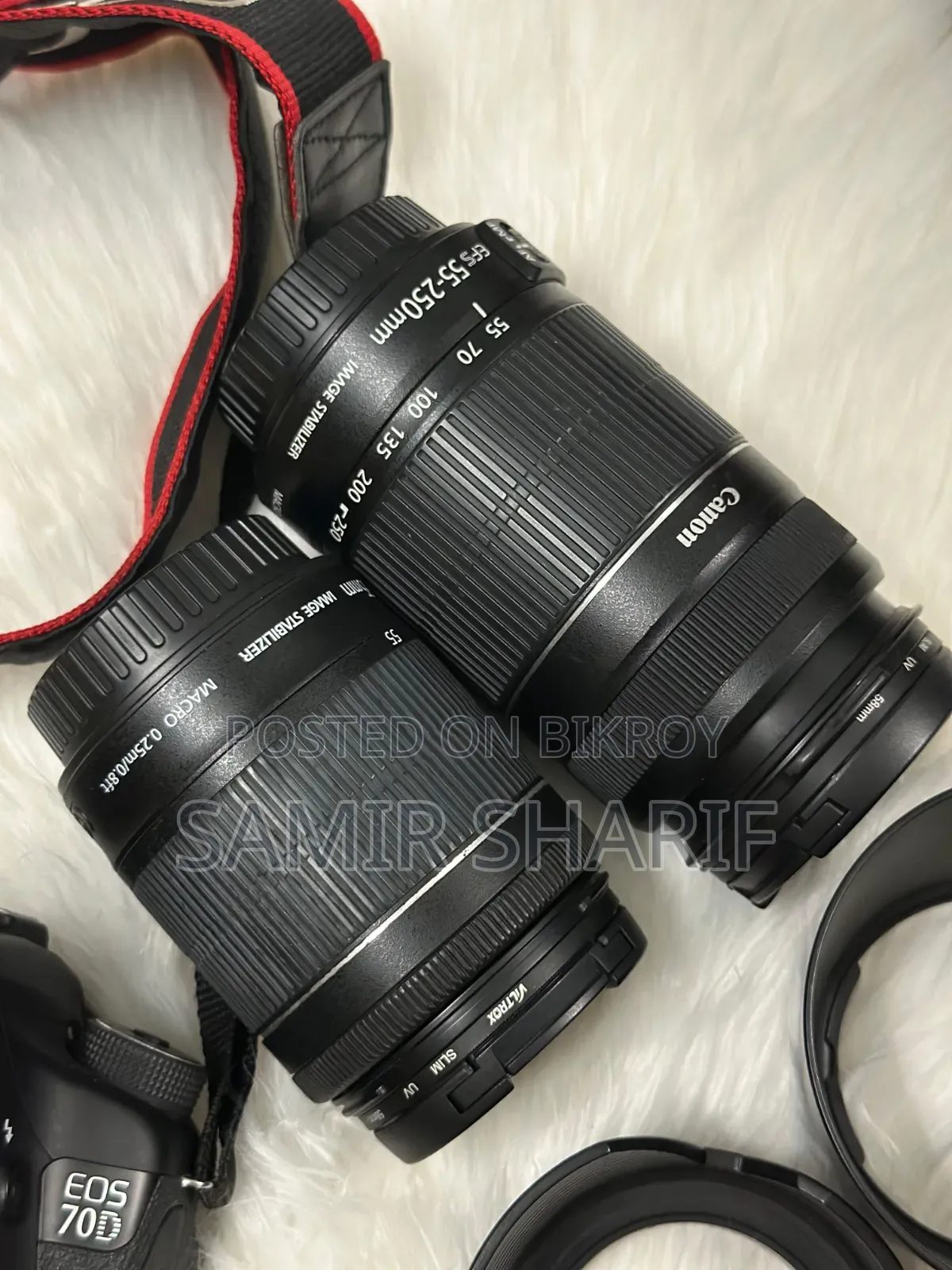 Canon EOS 70D 18-55 + 55-250
