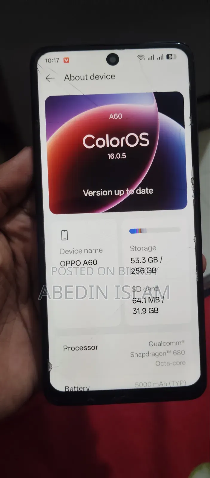 Oppo A60 256 GB
