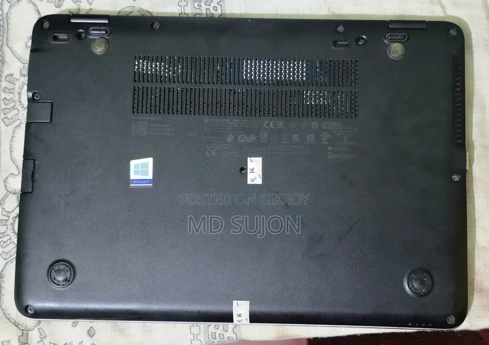 Laptop HP EliteBook 840 G3 8GB Intel Core I5 HDD 256GB