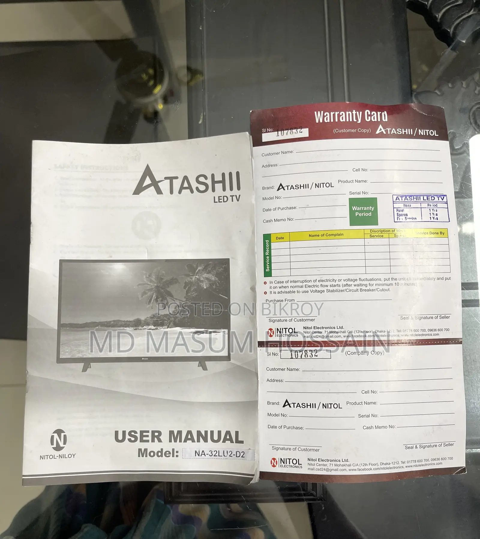 Brand New Atashii 32" LED TV