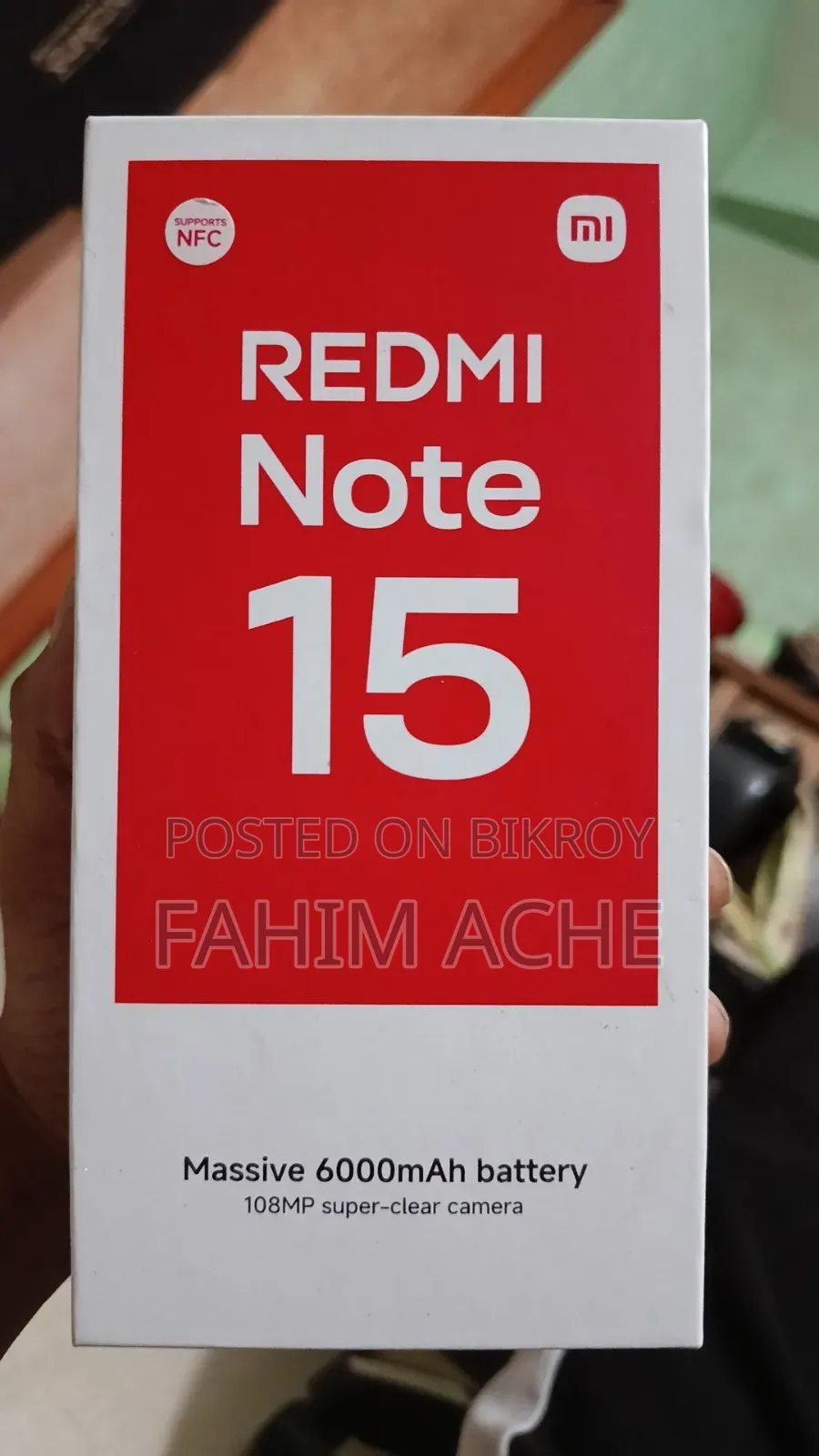 শাওমি রেডমি নোট ১৫ ১২৮ জিবি নীল