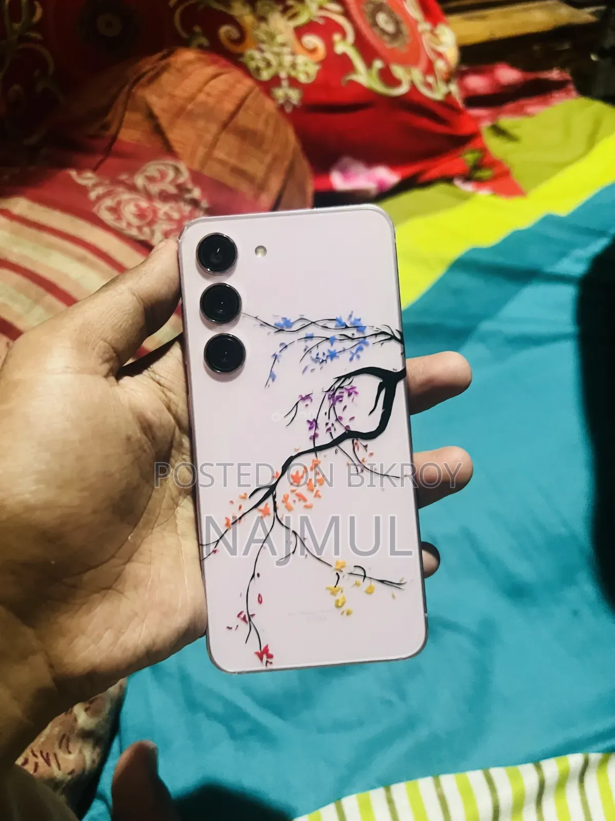 স্যামসাং গ্যালাক্সি এস২৩ ২৫৬ জিবি গোলাপি