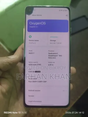 OnePlus 8 128 GB Gray