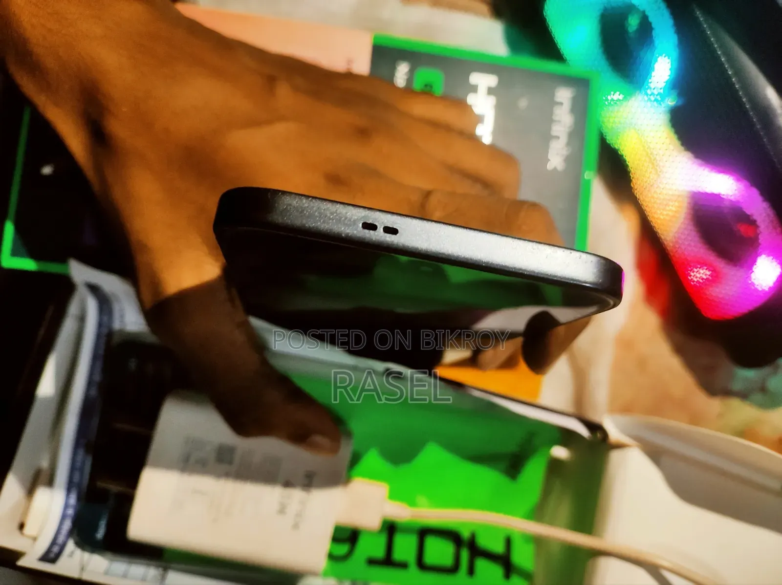 Infinix Hot 60 Pro 128 GB ব্ল্যাক