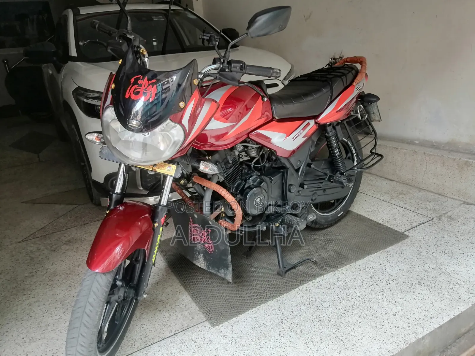 Bajaj Discover 110 2021 Red