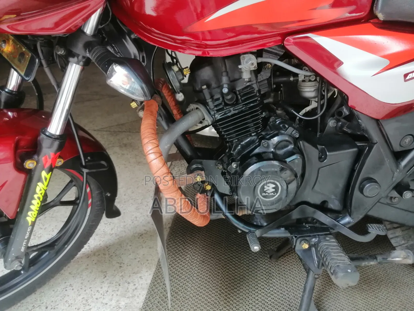 Bajaj Discover 110 2021 Red