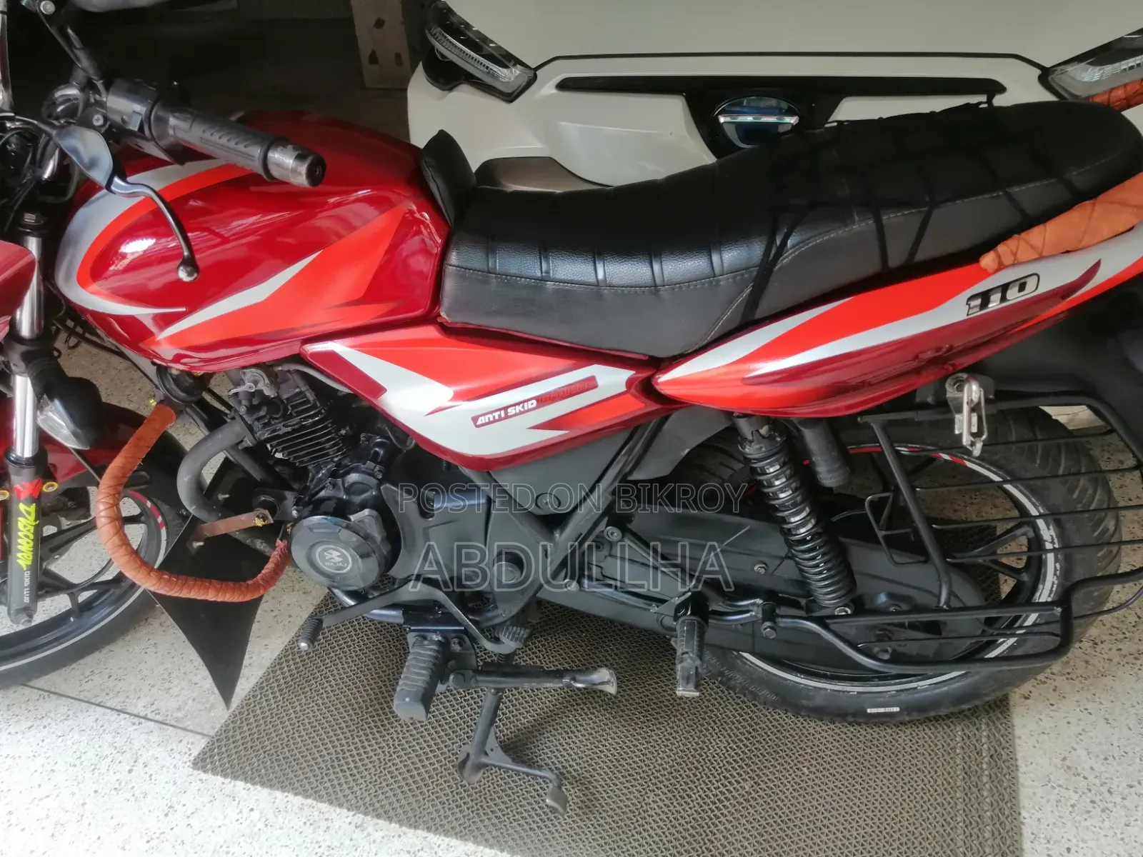 Bajaj Discover 110 2021 Red