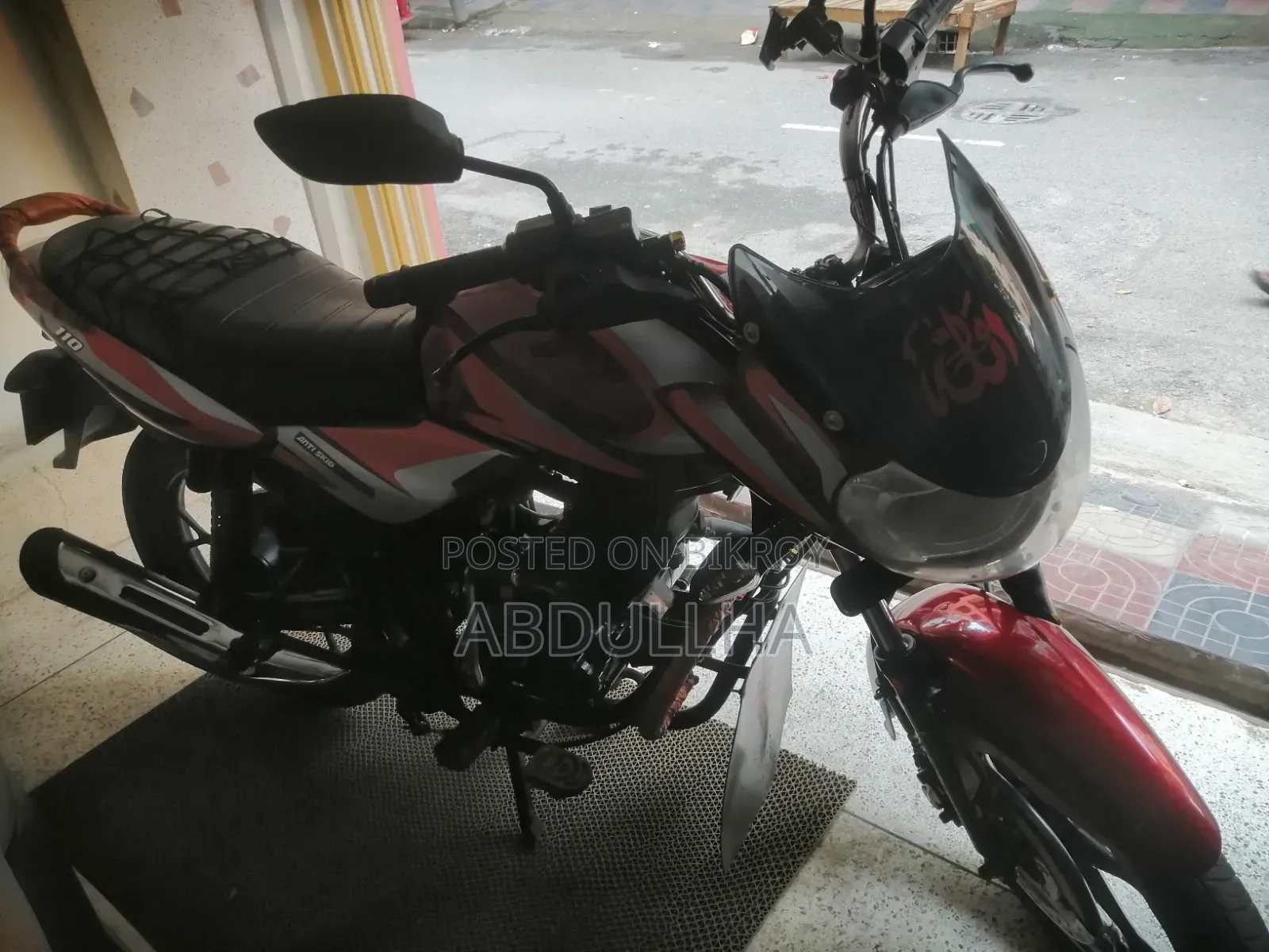 Bajaj Discover 110 2021 Red