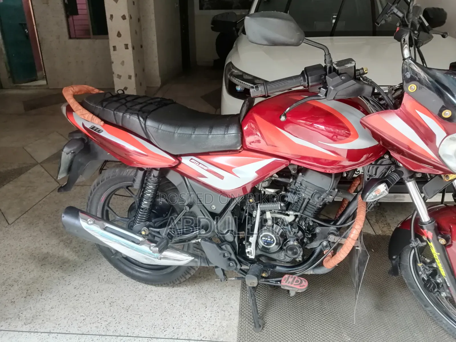 Bajaj Discover 110 2021 Red