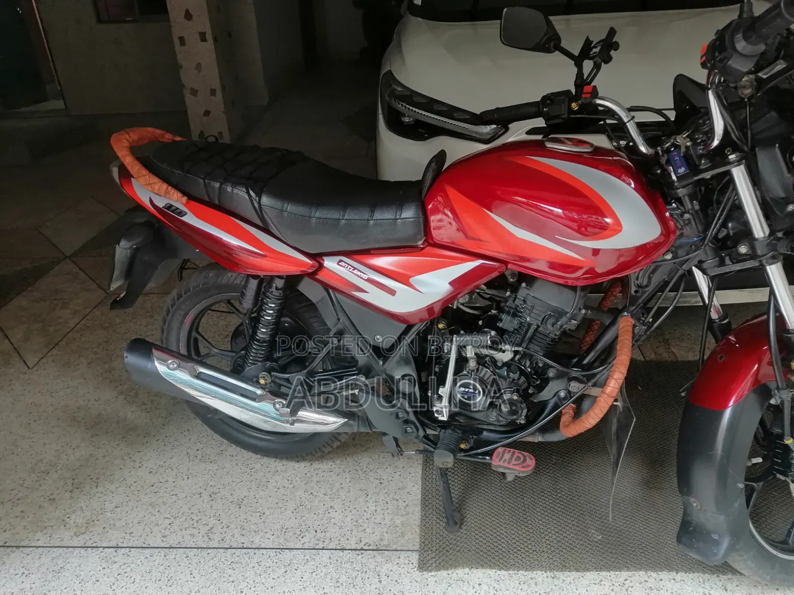 Bajaj Discover 110 2021 Red