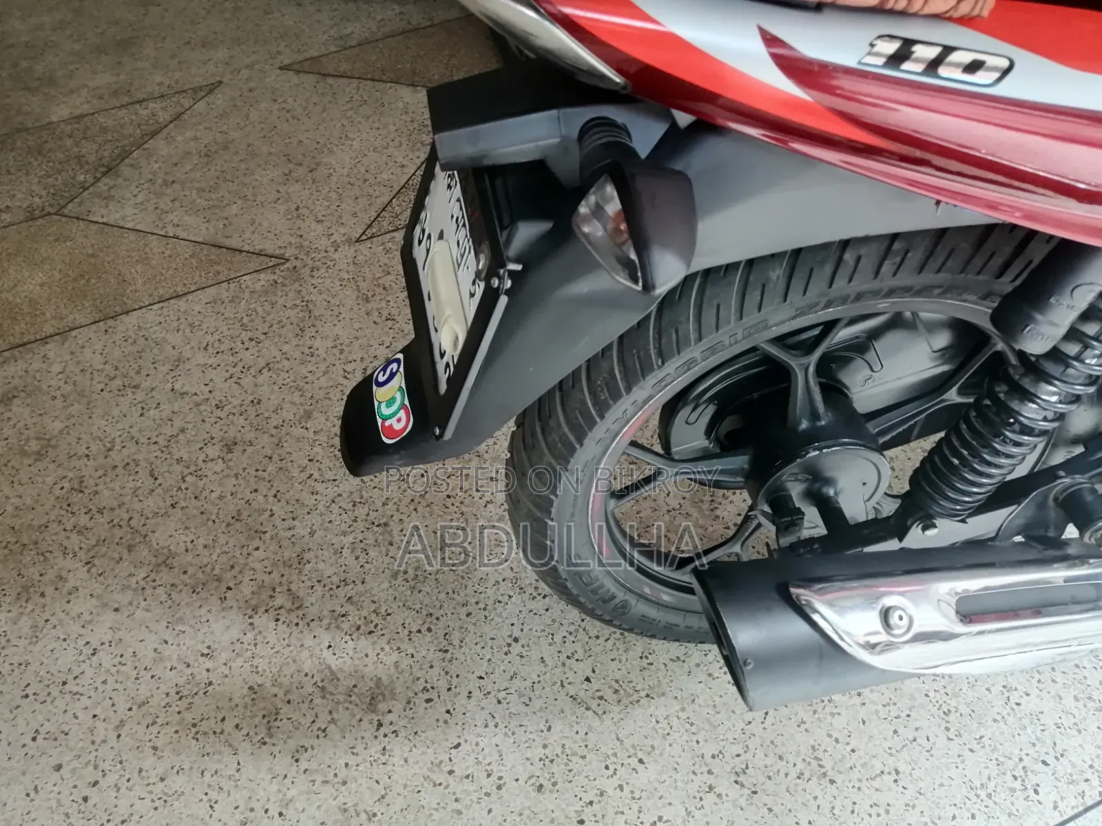 Bajaj Discover 110 2021 Red