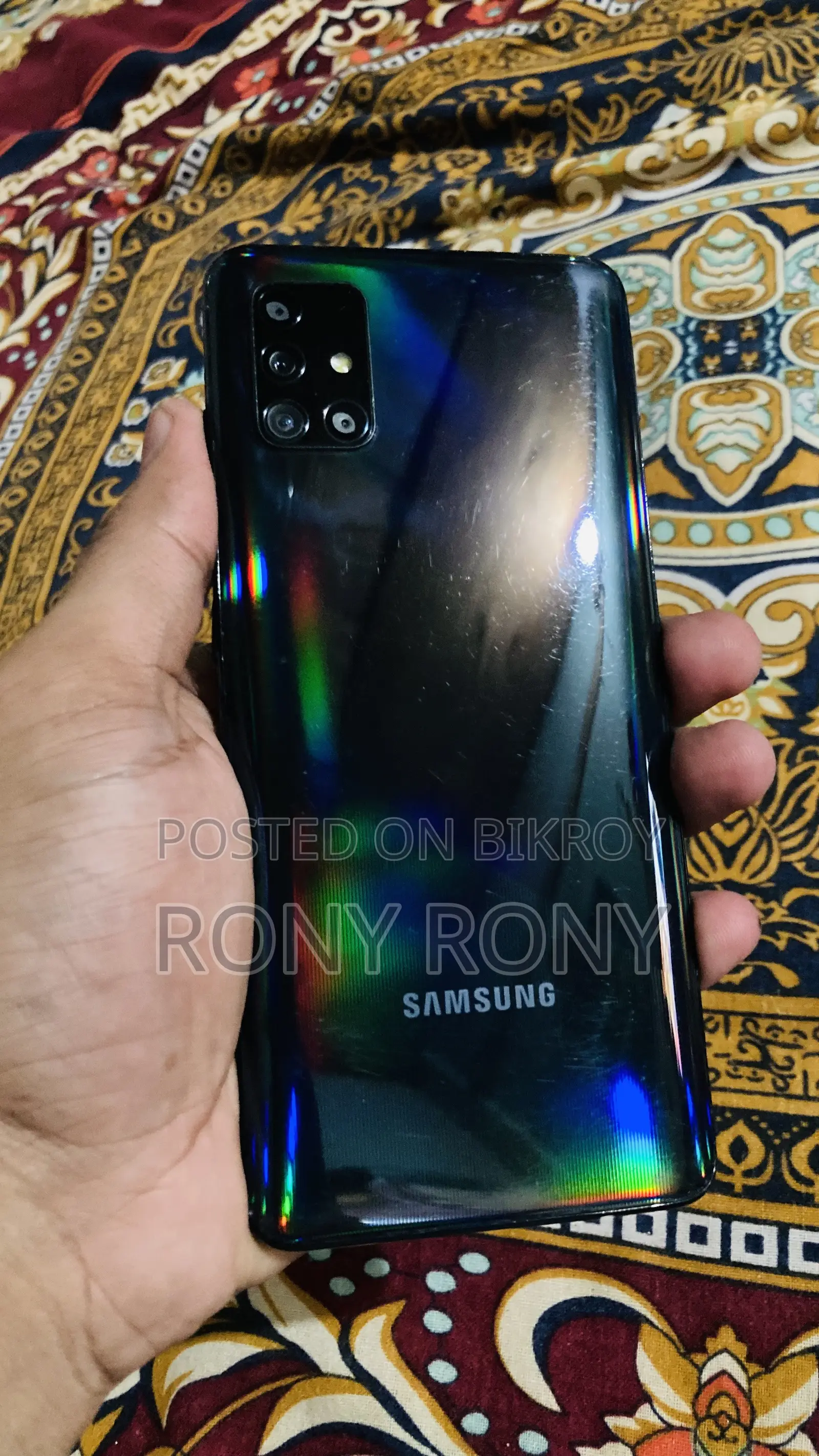 স্যামসাং গ্যালাক্সি এ৫১ ১২৮ জিবি কালো
