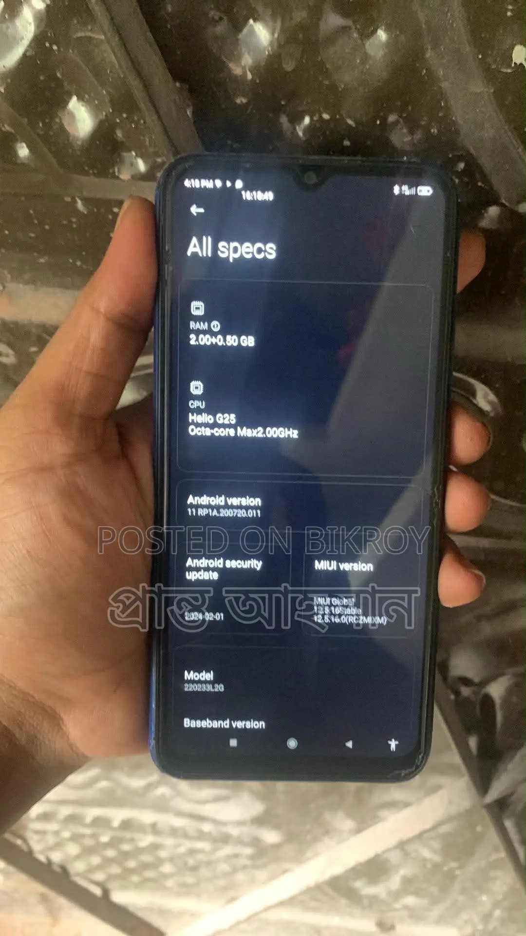 Xiaomi Redmi 10A 32 GB Black