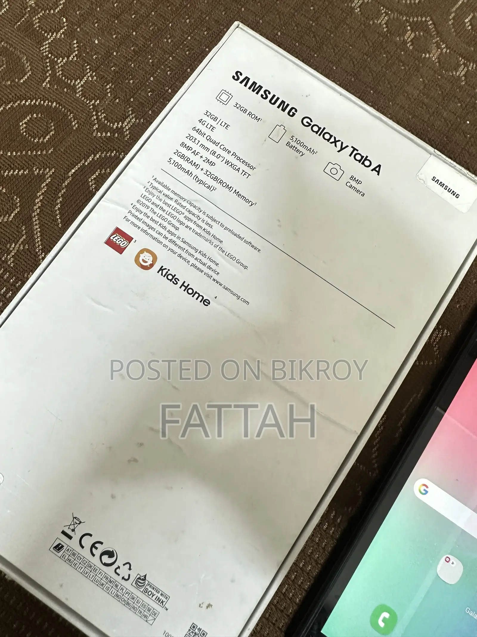 Samsung Galaxy Tab A 8.0 (2019) 32 GB Black