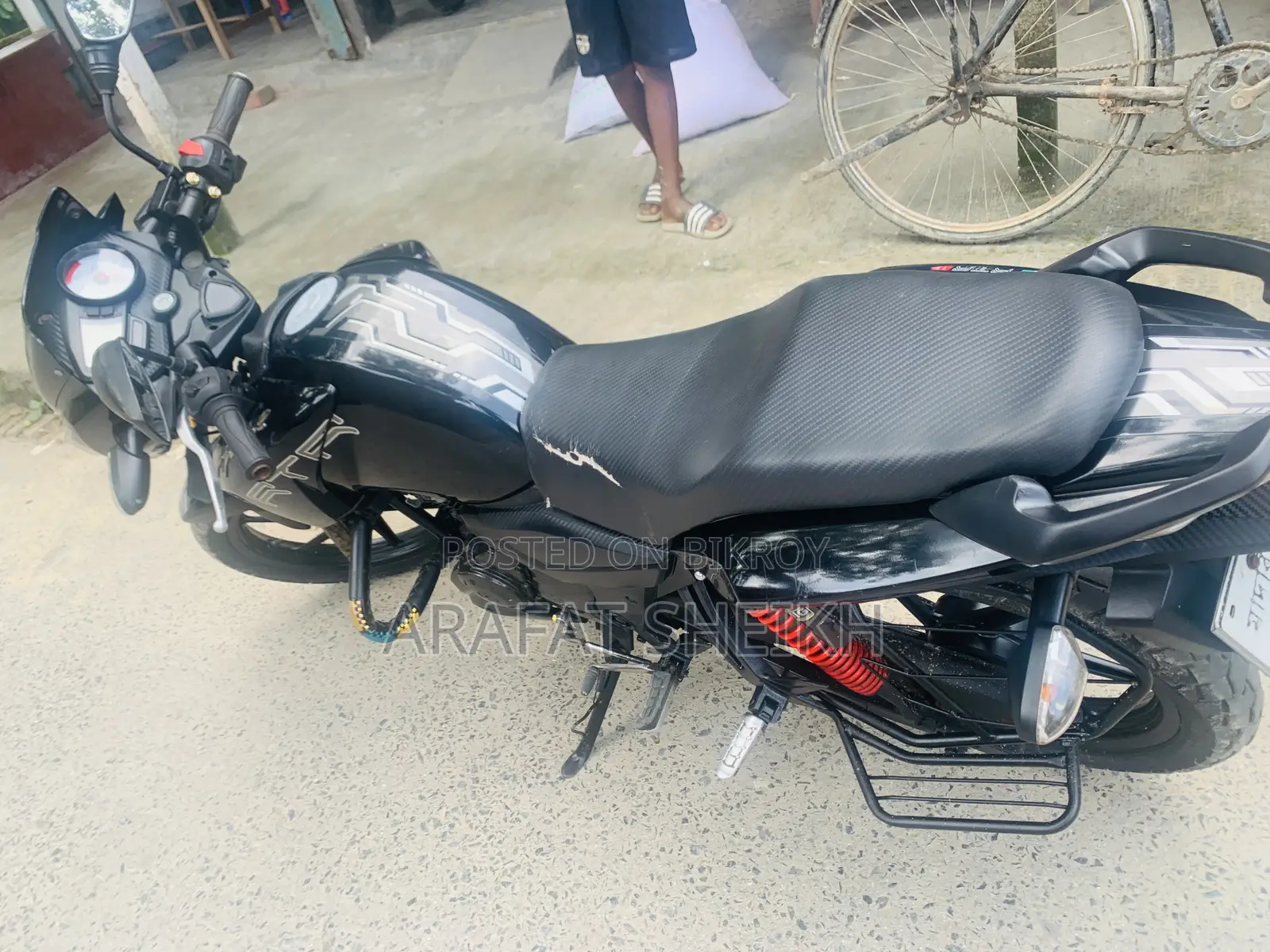 TVS Apache RTR 160 2V 2018 Black