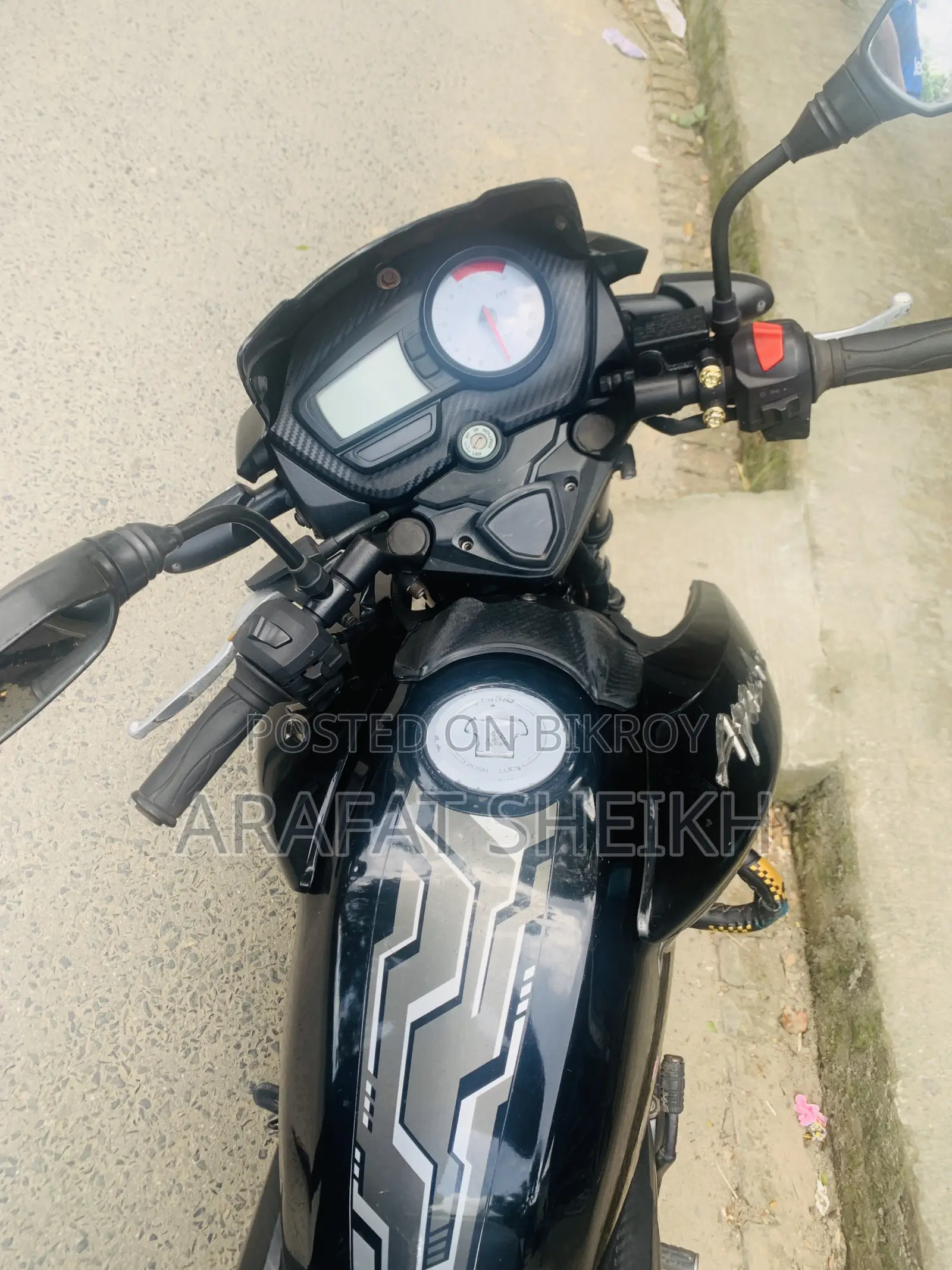 TVS Apache RTR 160 2V 2018 Black
