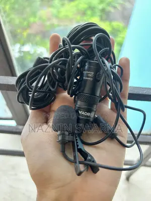 BOYA মাইক্রোফোন + কানেক্টর