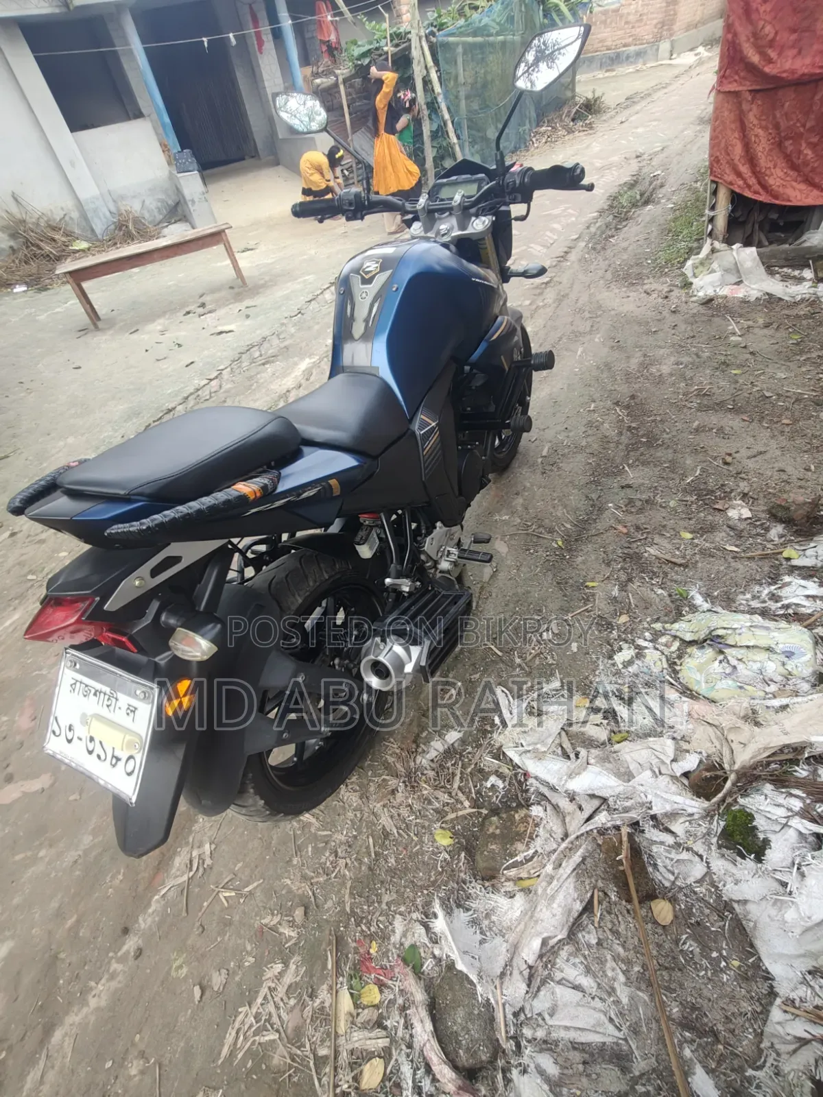 Yamaha FZS V2 2024 Purple