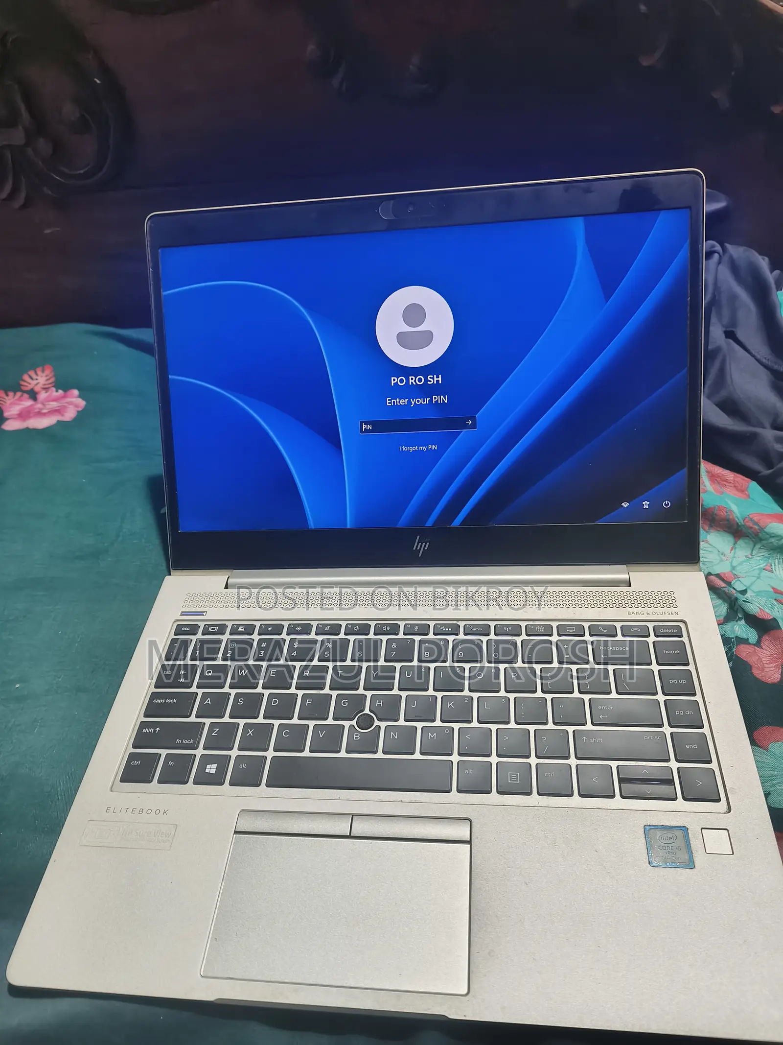 Laptop HP EliteBook 840 G6 8GB Intel Core i5 SSD 256GB