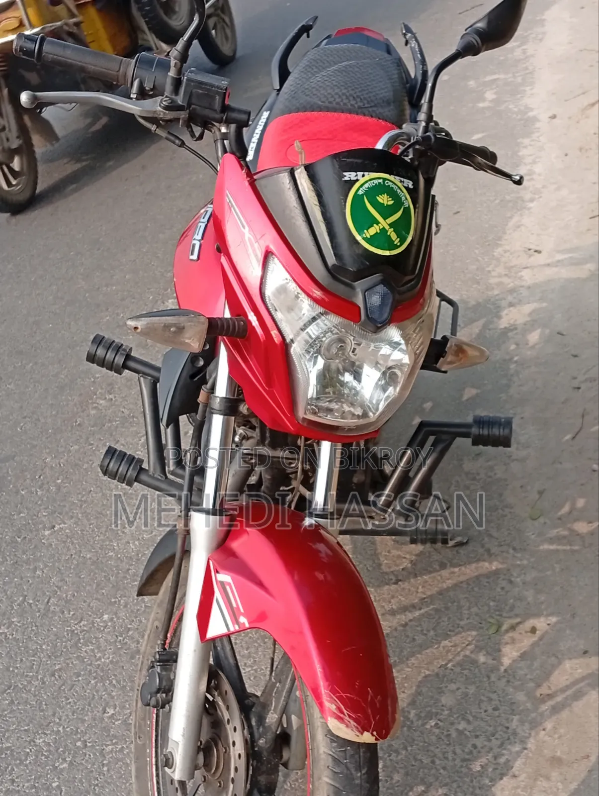 রানার টার্বো ১২৫ ২০১৮ রেড