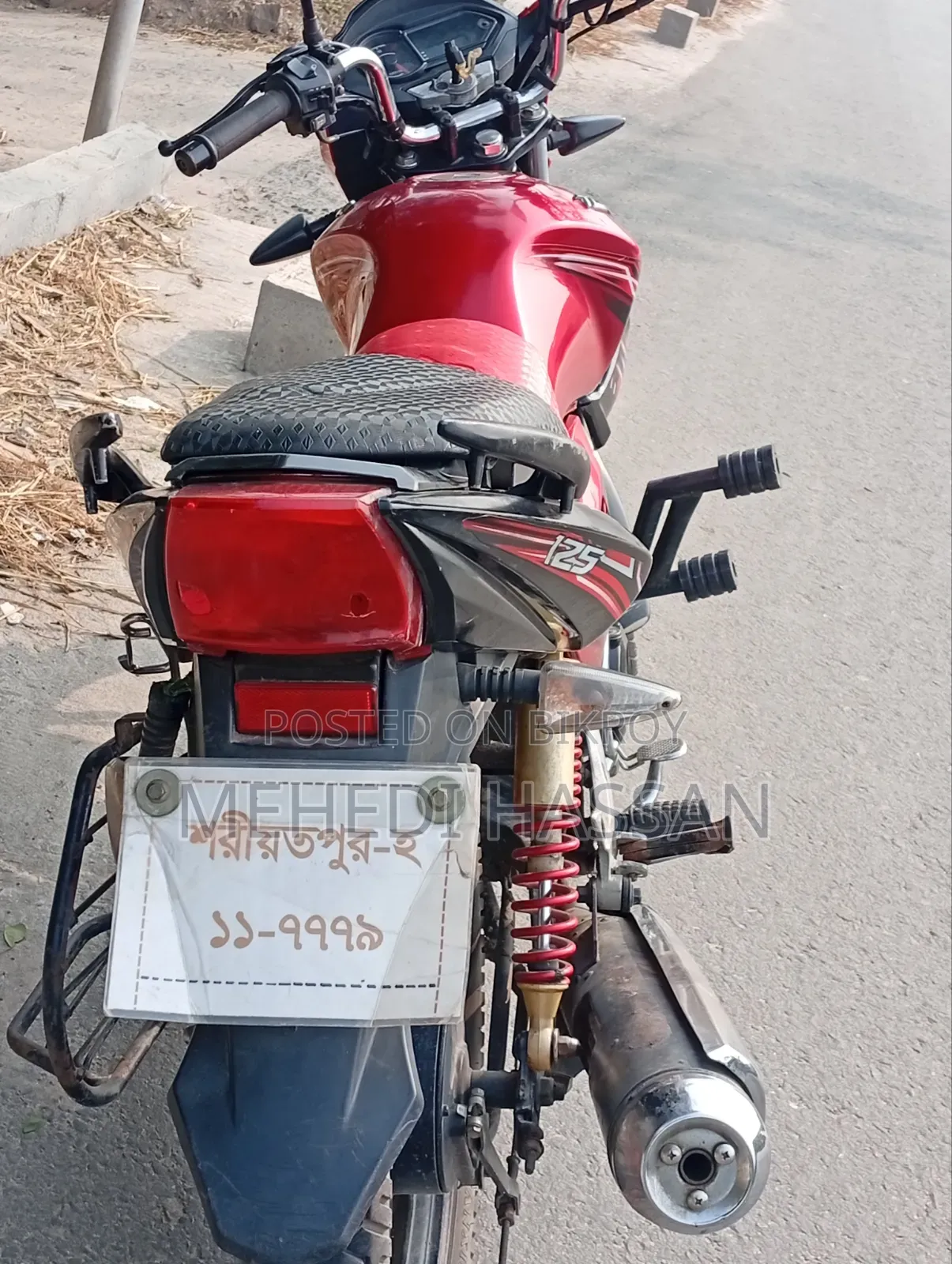 রানার টার্বো ১২৫ ২০১৮ রেড