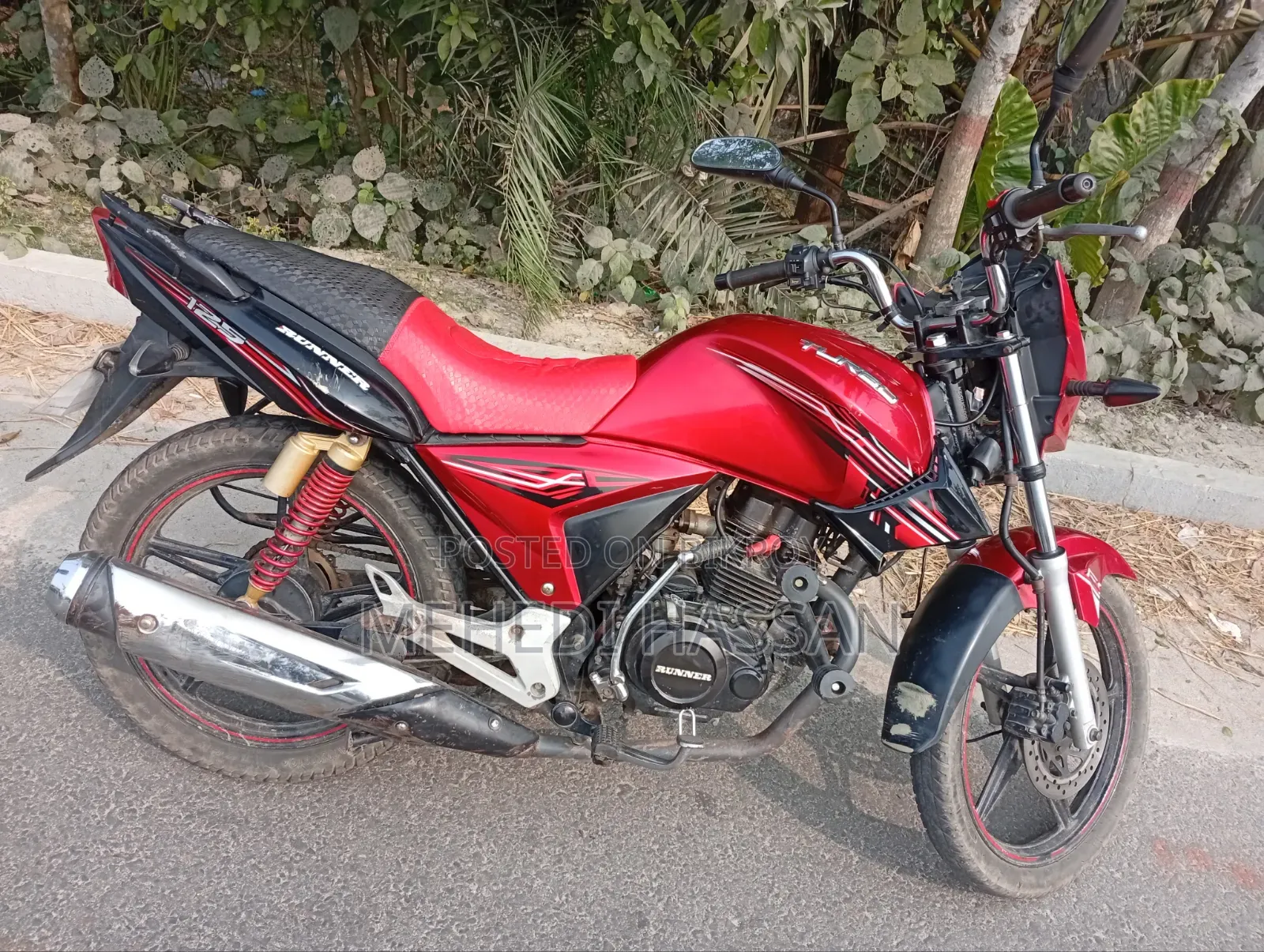 রানার টার্বো ১২৫ ২০১৮ রেড