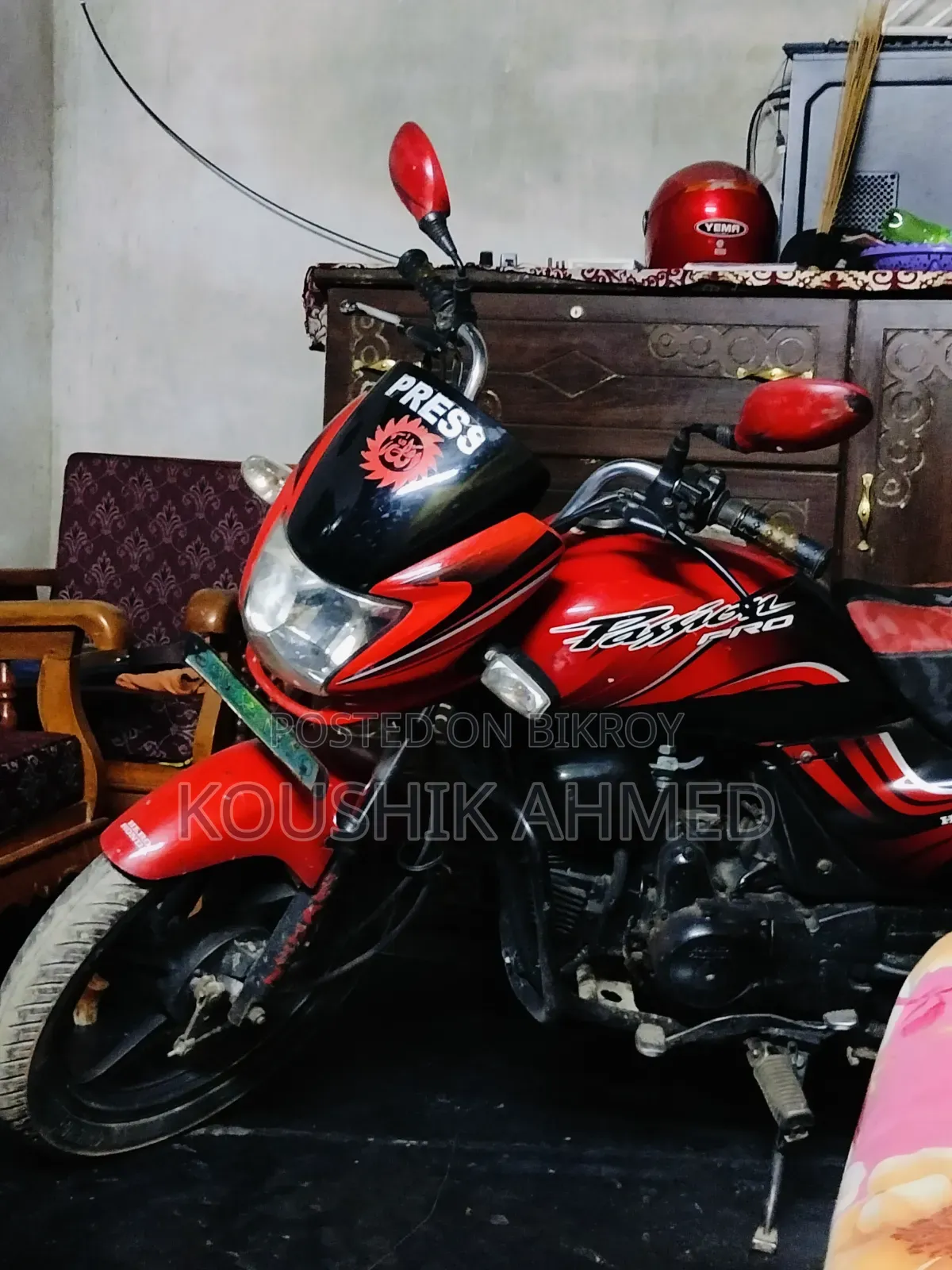 Hero Passion Pro 2010 Red