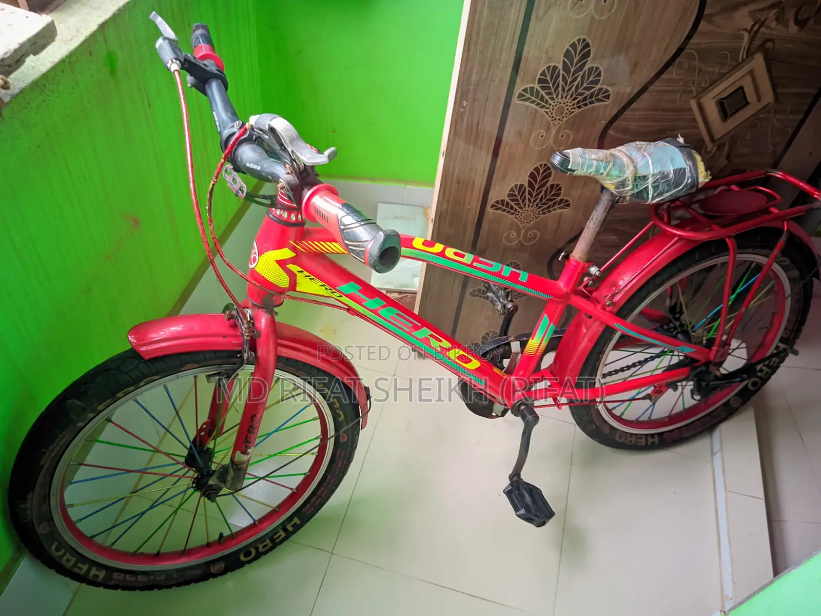 ২০ ইঞ্চি বাচ্চাদের হিরো সাইকেল