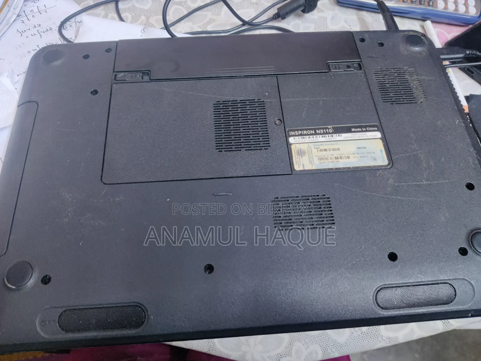 Laptop Dell Inspiron 15R 4GB Intel Core i3 HDD 500GB