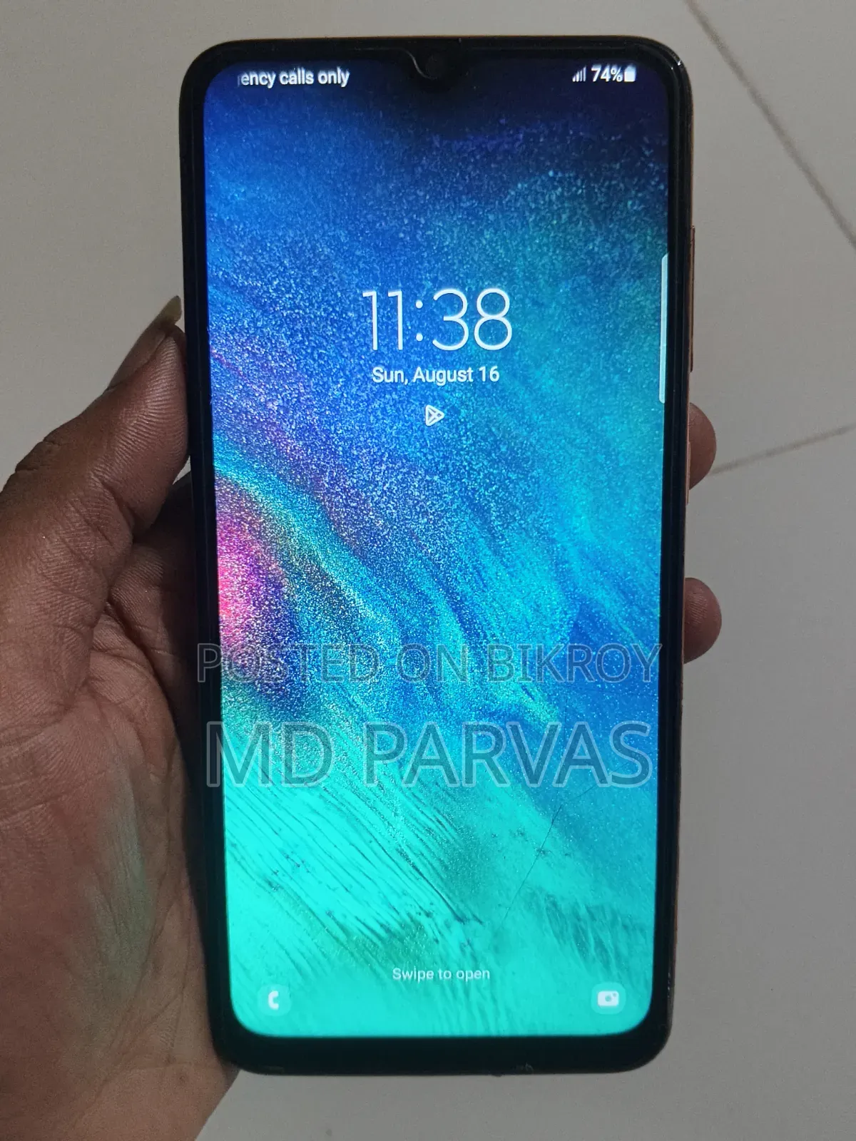 স্যামসাং গ্যালাক্সি এ৭০ ১২৮ জিবি গোল্ড
