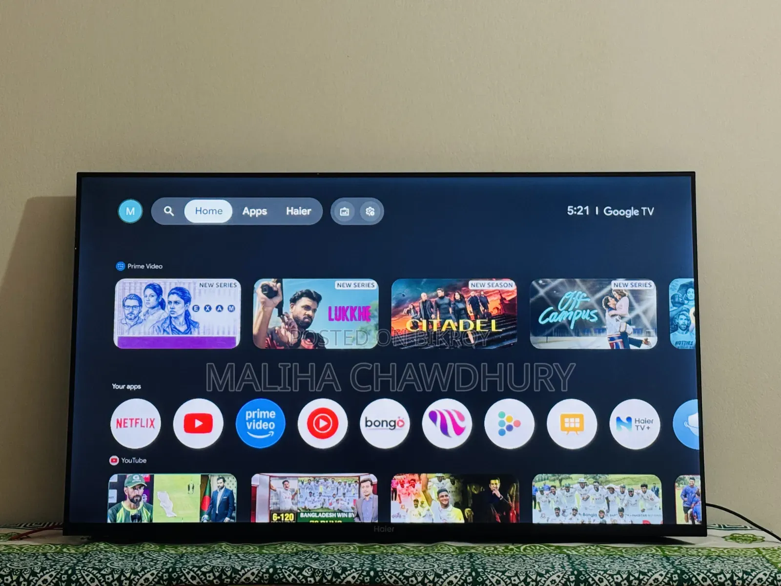 Haier Android TV 43 Inch
