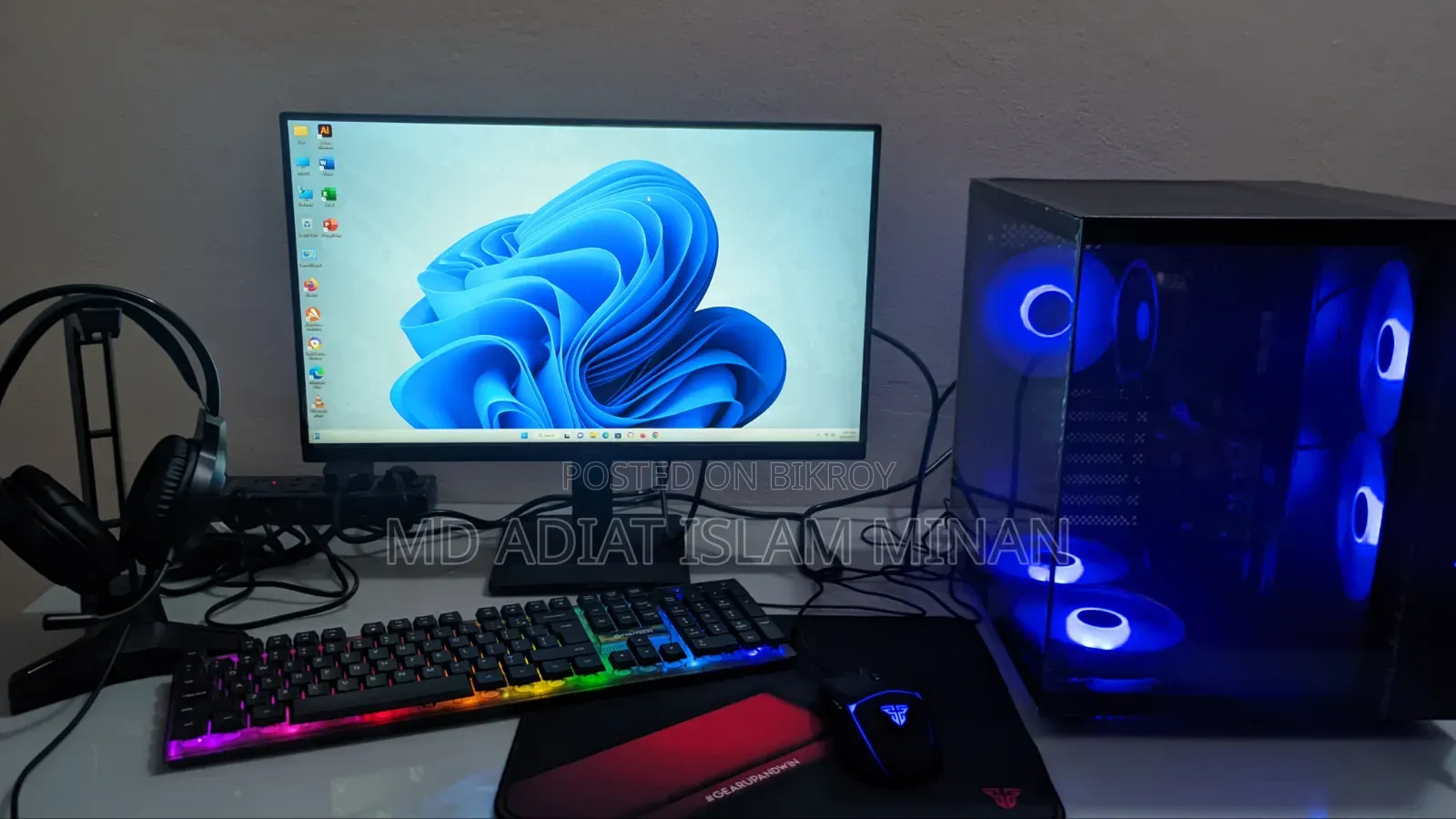 Desktop Computer 16GB AMD Ryzen 5 SSD 512GB