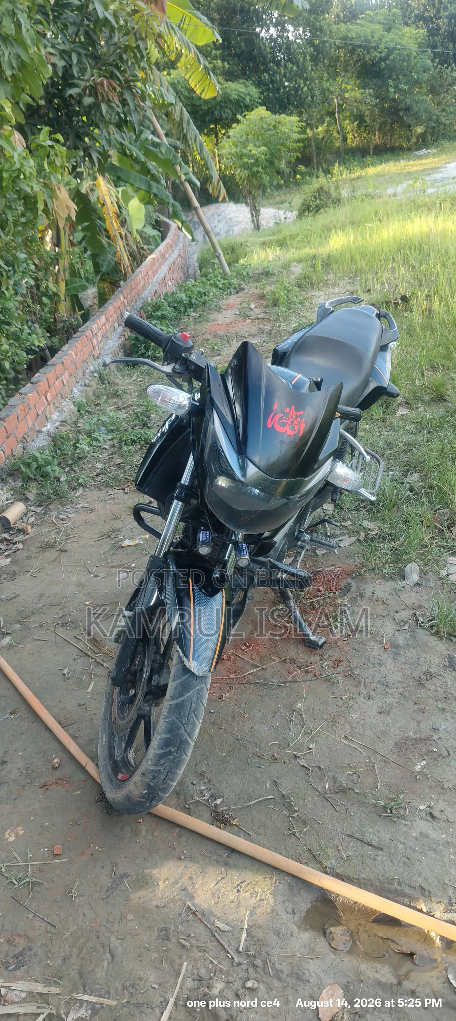 টিভিএস আপাচে আরটিআর ১৬০ ২ভি ২০২৬ ব্ল্যাক