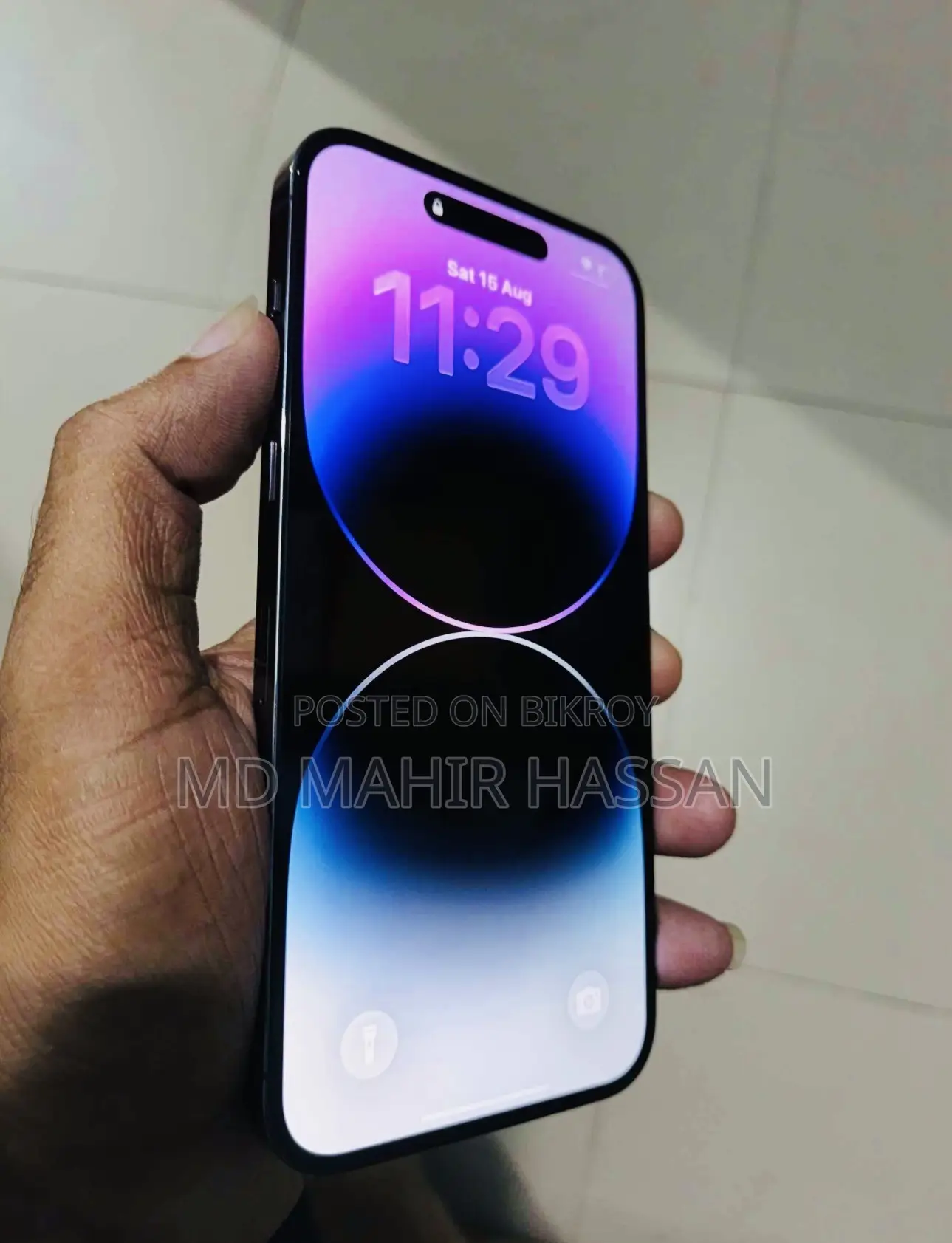 অ্যাপল আইফোন ১৪ প্রো ম্যাক্স ১২৮ জিবি ব্লু