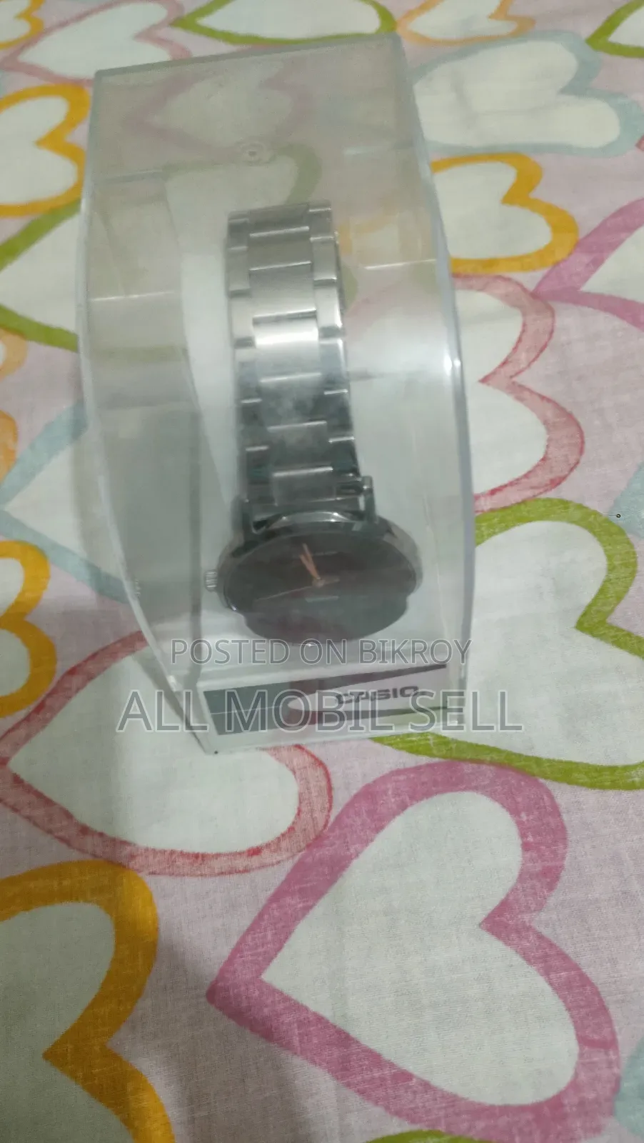 A Casio brand watch.