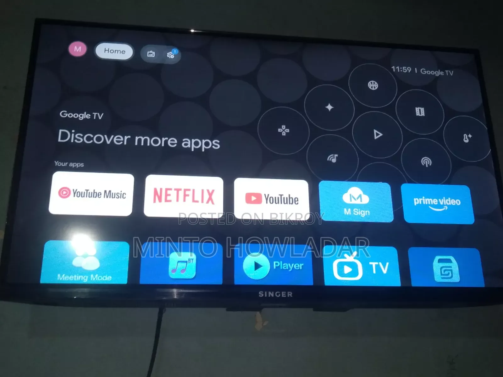 Singer Google TV 32 Inch