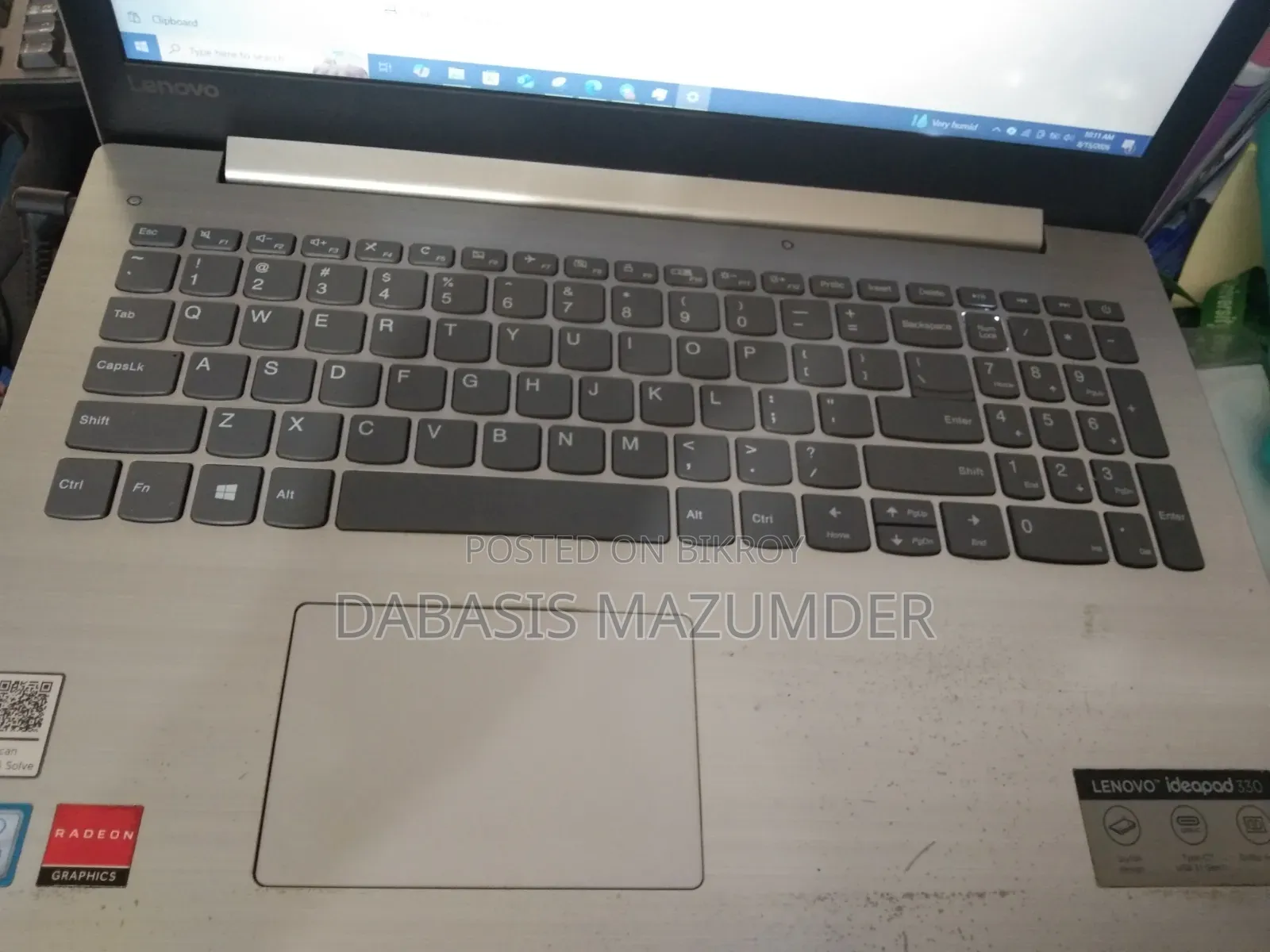 Laptop Lenovo IdeaPad 330 8GB Intel Core i3 HDD 1TB