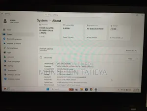 Laptop Lenovo ThinkPad T470 8GB Intel Core i5 SSD 256GB