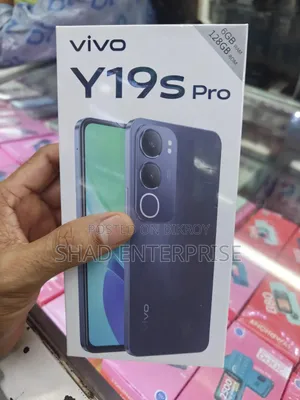 নতুন ভিভো ওয়াই ১৯এস প্রো ১২৮ জিবি সিলভার
